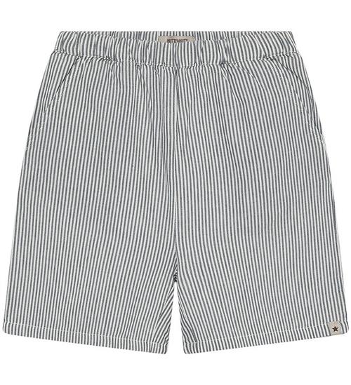 Huttelihut Shorts - Bering Sea/Hvidstribet
