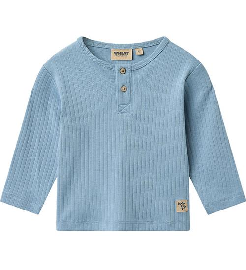 Wheat Bluse - Rib - Faded Denim