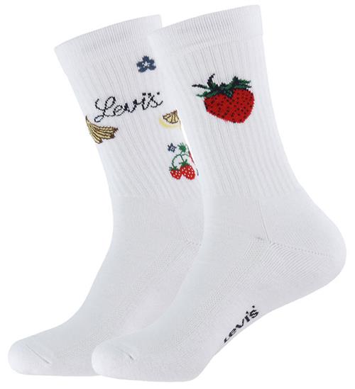 Levis Strømper - 2-pak - Fruit Aop - White Combo