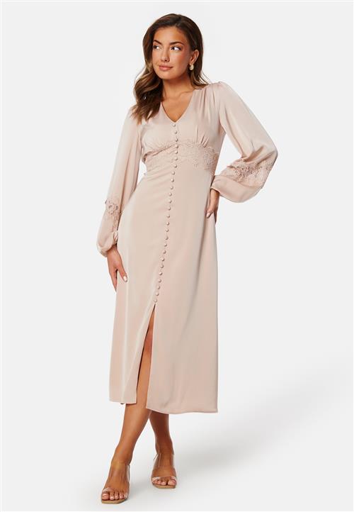 Bubbleroom Occasion Satin Midi Dress