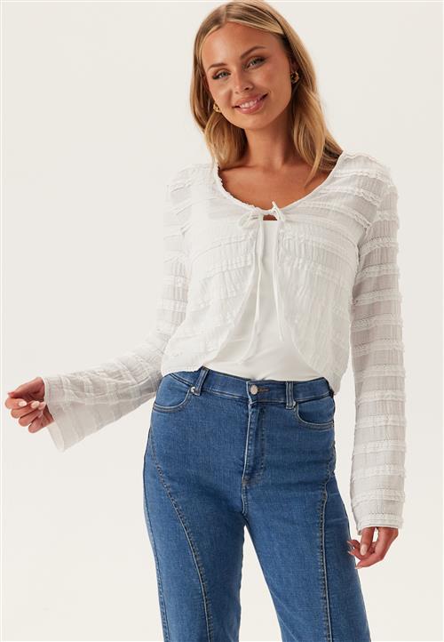 Pieces Pcanine Ls Tie Top