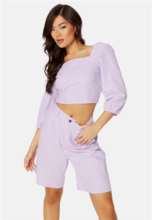 ONLY Caro 3/4 Balloon Linen Blend Top