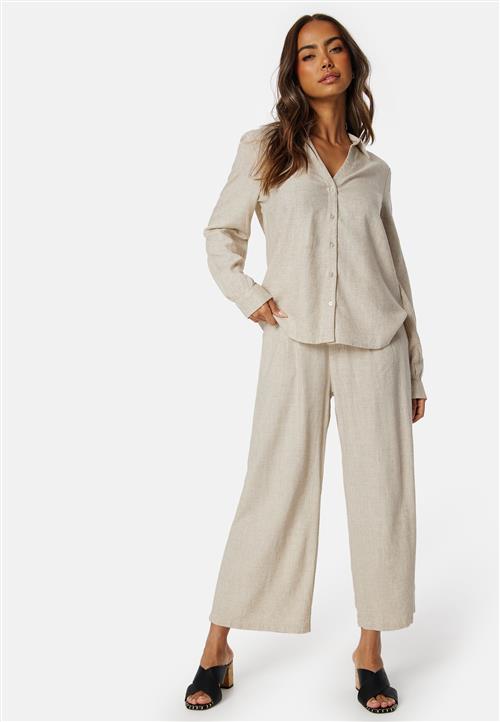 Happy Holly Linen Shirt