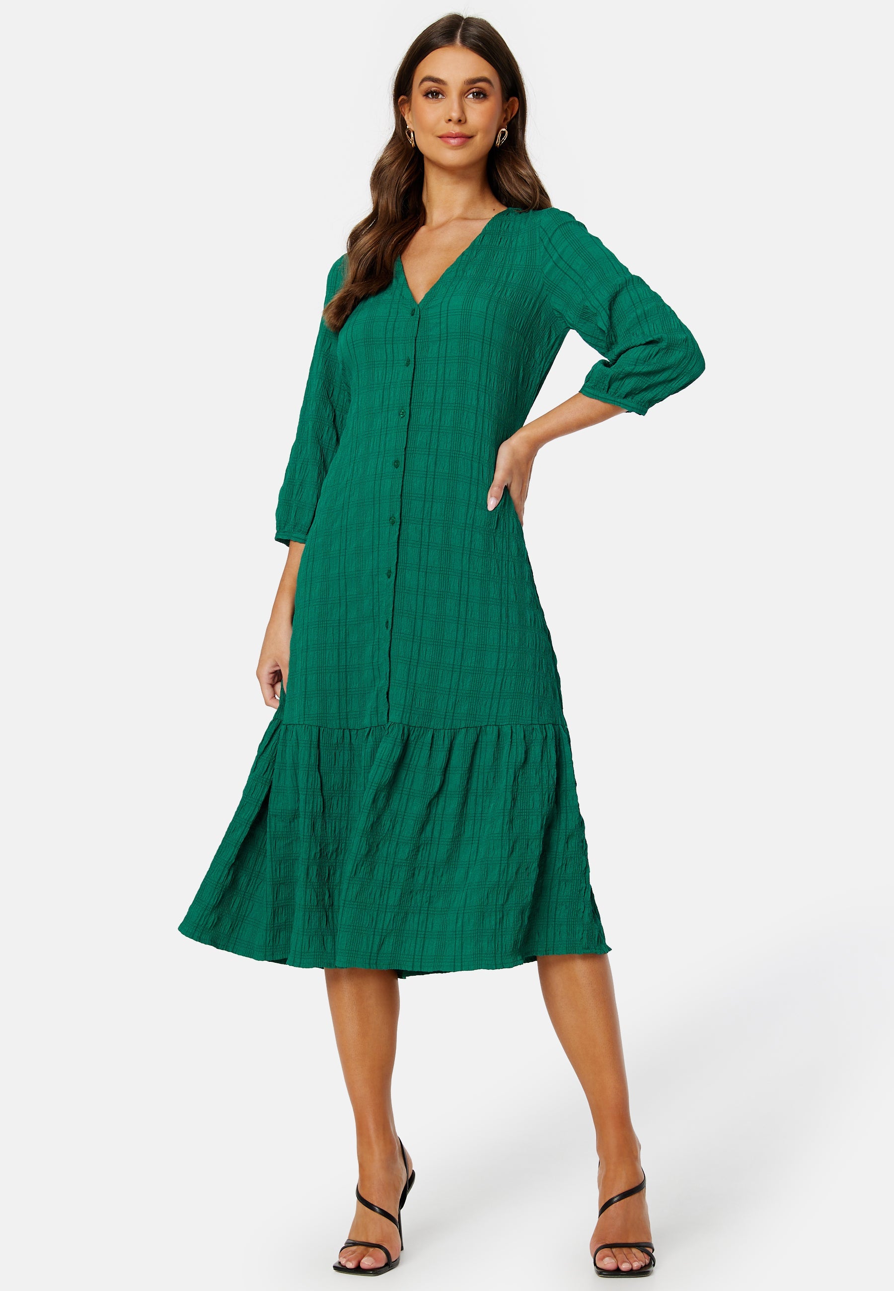 Happy Holly Kimberly flounce dress