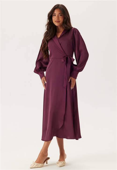 VILA Vienna Ravenna L/S Ankle Wrap Dress