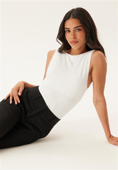 VILA Vikenza U-neck S/L TANK TOP RE