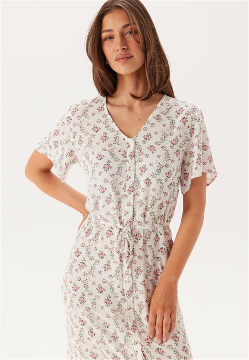 Pieces Pcnya Ss V-neck Midi Dress