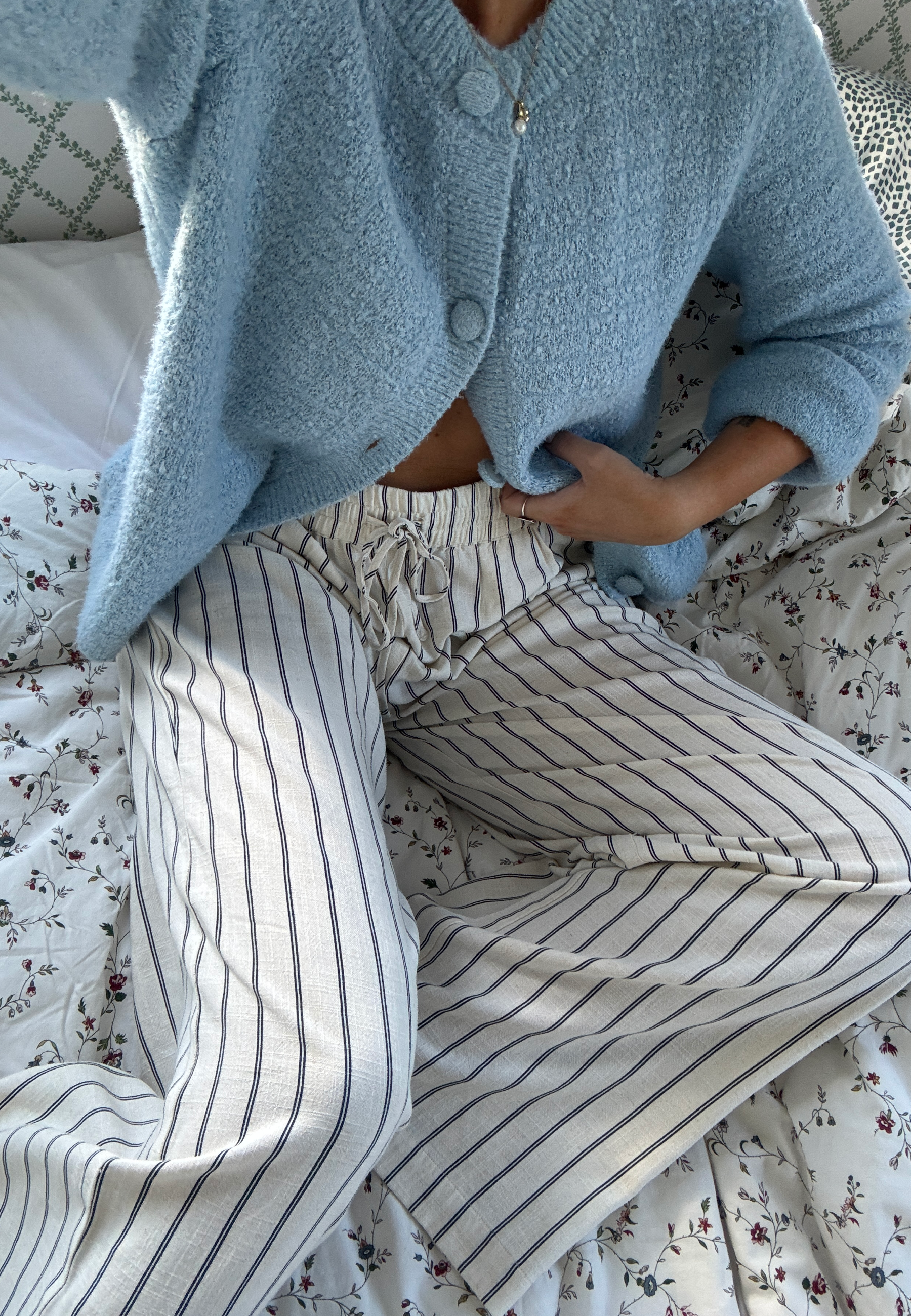 SELECTED Slfviva-gulia Hw Striped Sun P