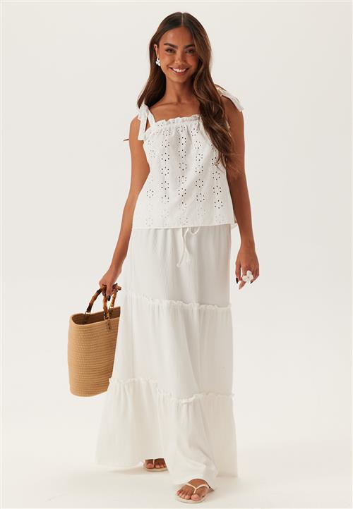 BUBBLEROOM Flounce Maxi Skirt