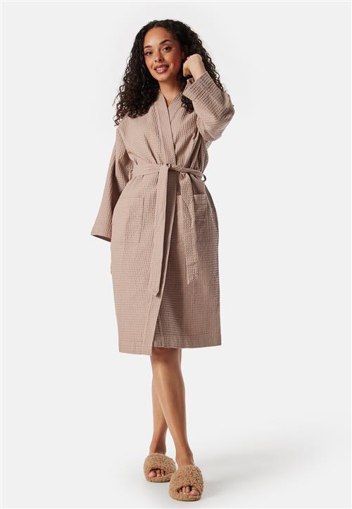 BUBBLEROOM Cotton Waffle Robe