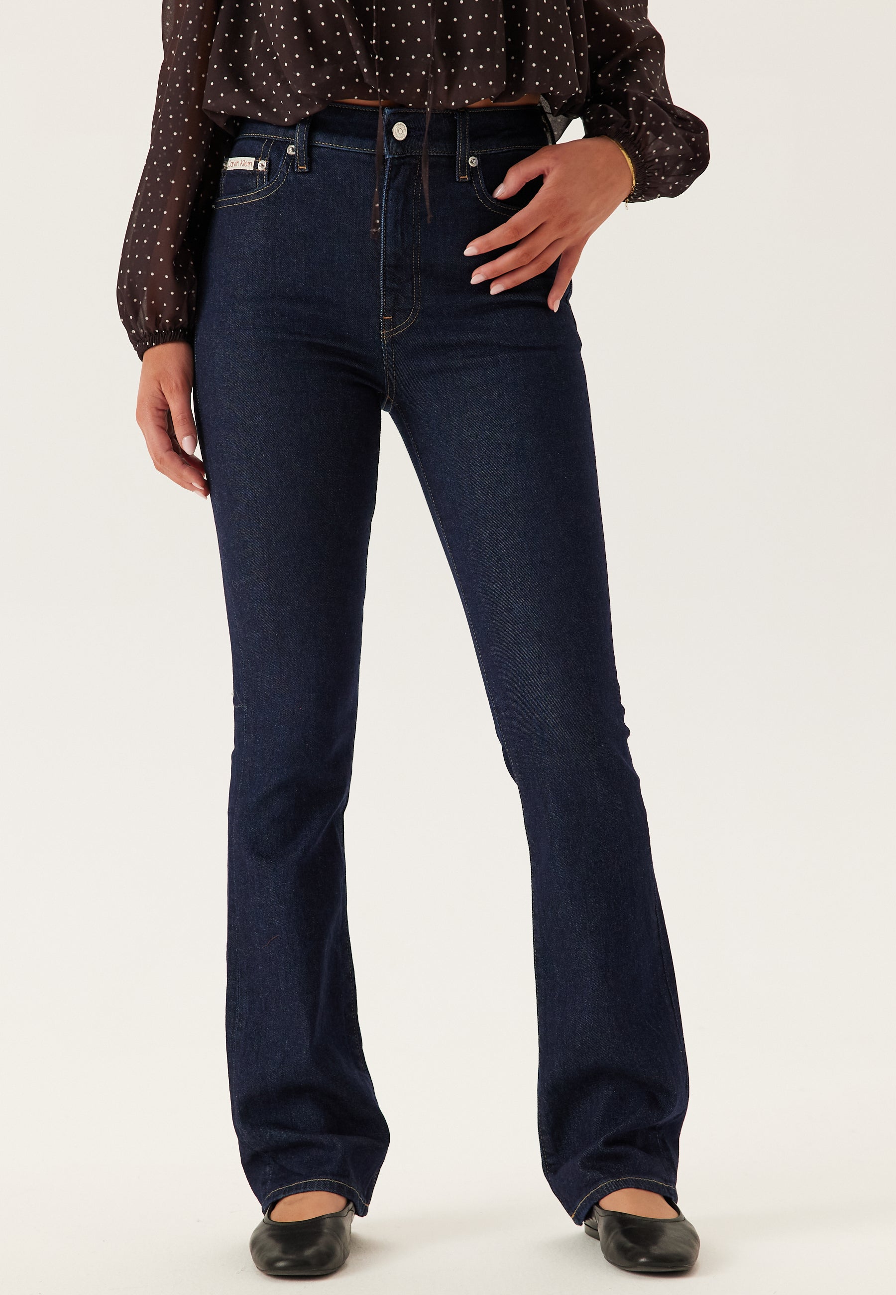 Calvin Klein Jeans Skinny Boot Ck Classic Rinse
