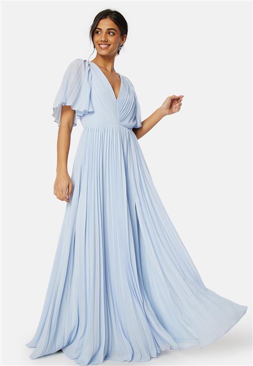 Bubbleroom Occasion Pleated Slit Gown