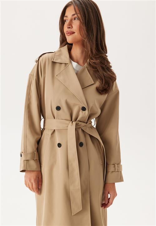 VILA Viaddison L/S LONG TRENCHCOAT