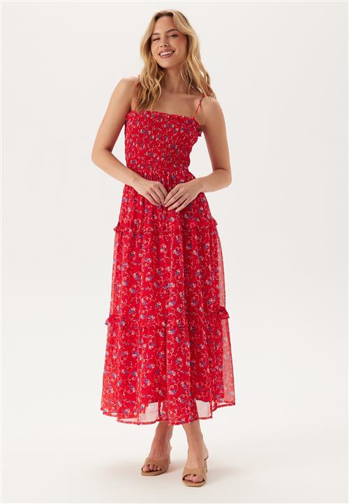 TOMMY JEANS Tjw Aop Chiffon Maxi Dress