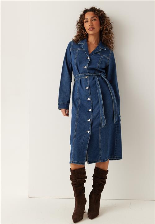 VERO MODA Vmtelly Ls 7/8 DNM DRESS