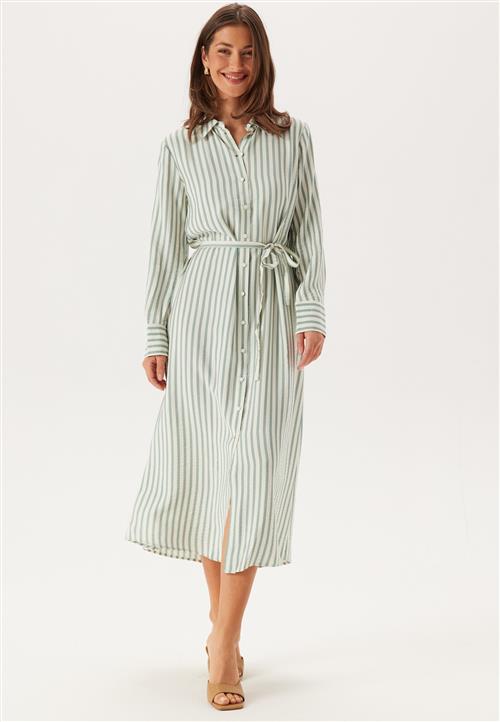 YAS Yaskaya Ls Long Shirt Dress