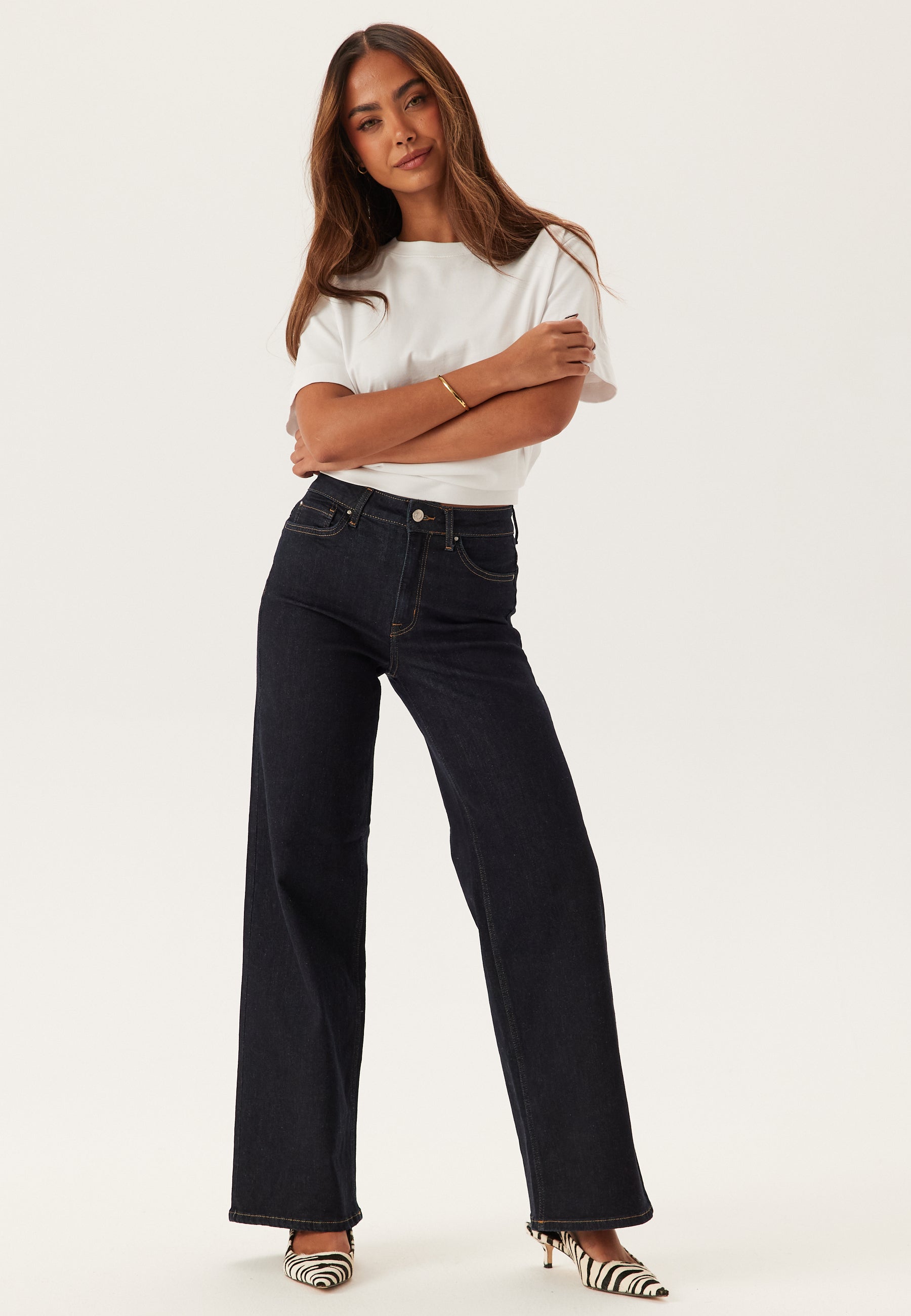 ONLY Onlmadison Blush Hw Wide Dnm R