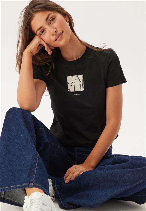 Calvin Klein Jeans Front Photo Graphic Baby Tee