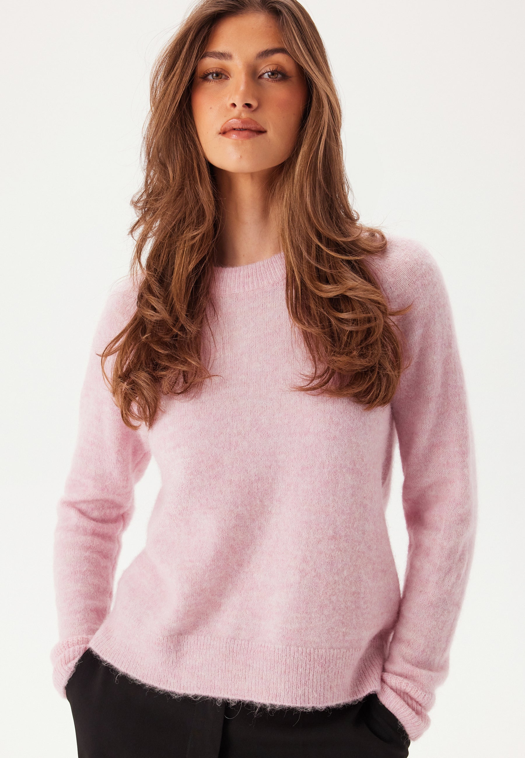 SELECTED Slflulu LS Knit O-Neck