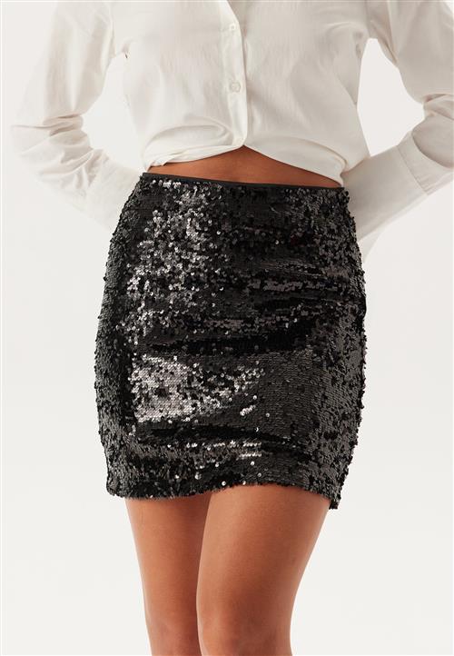 BUBBLEROOM Sequin Short Skirt