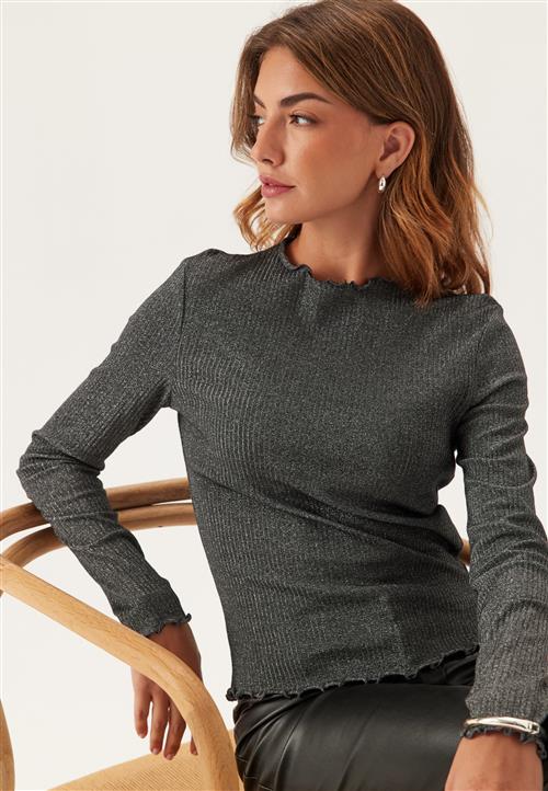 ONLY Onlemma Life Ls Glitter Top