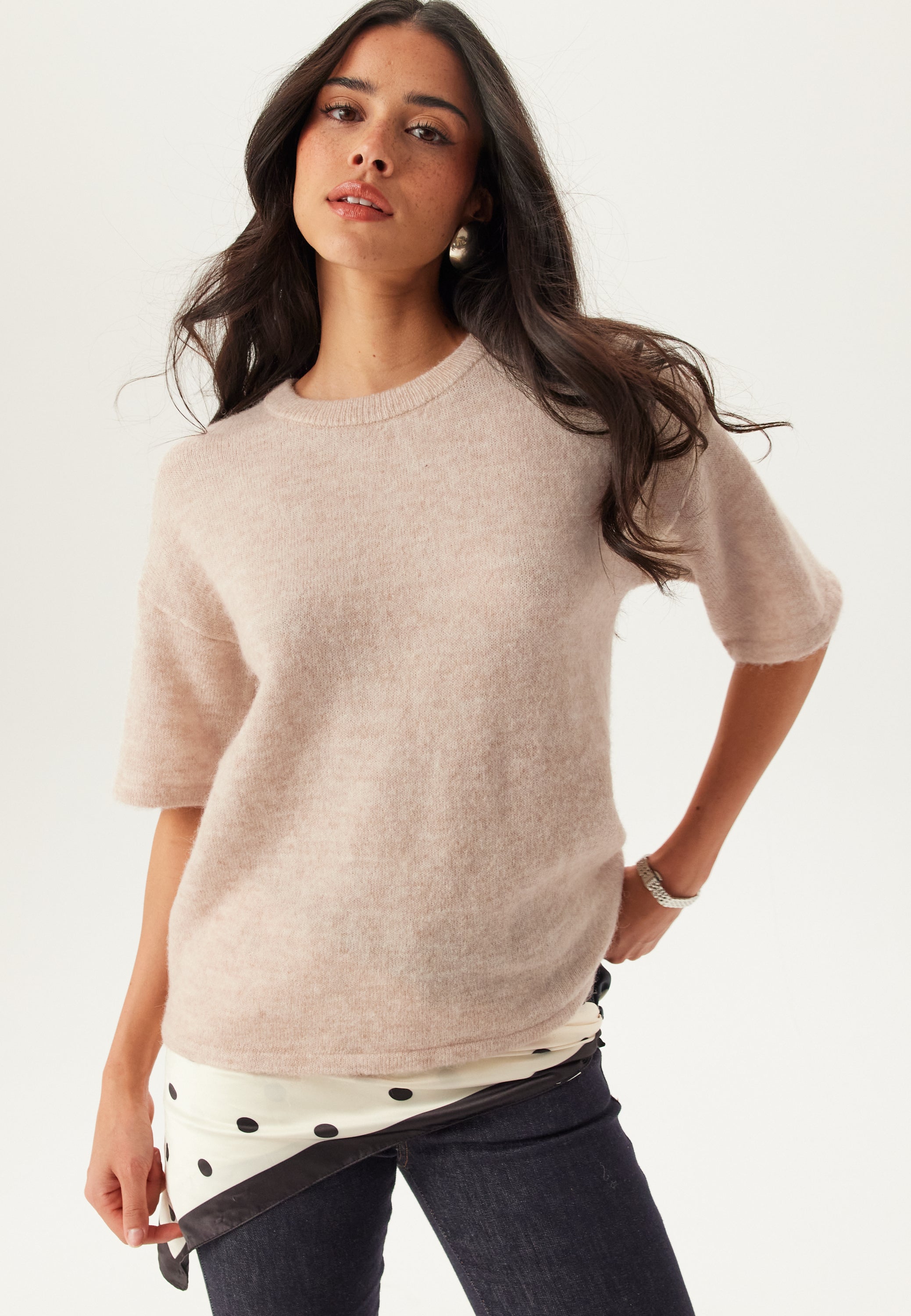 SELECTED Slflulu 2/4 KNIT O-NECK KNIT O