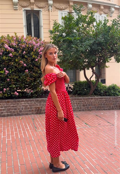 BUBBLEROOM Smock Viscose Dress