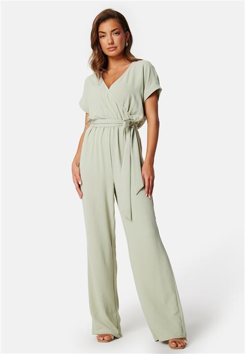 BUBBLEROOM Front Wrap Jumpsuit