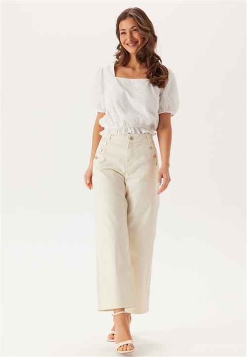 VILA Viemma High Waist wide button