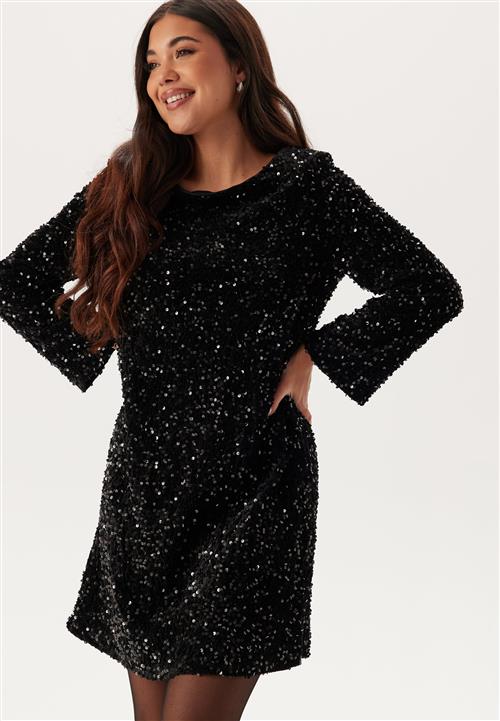 VILA Viaria L/S O-NECK OPEN BACK DRESS