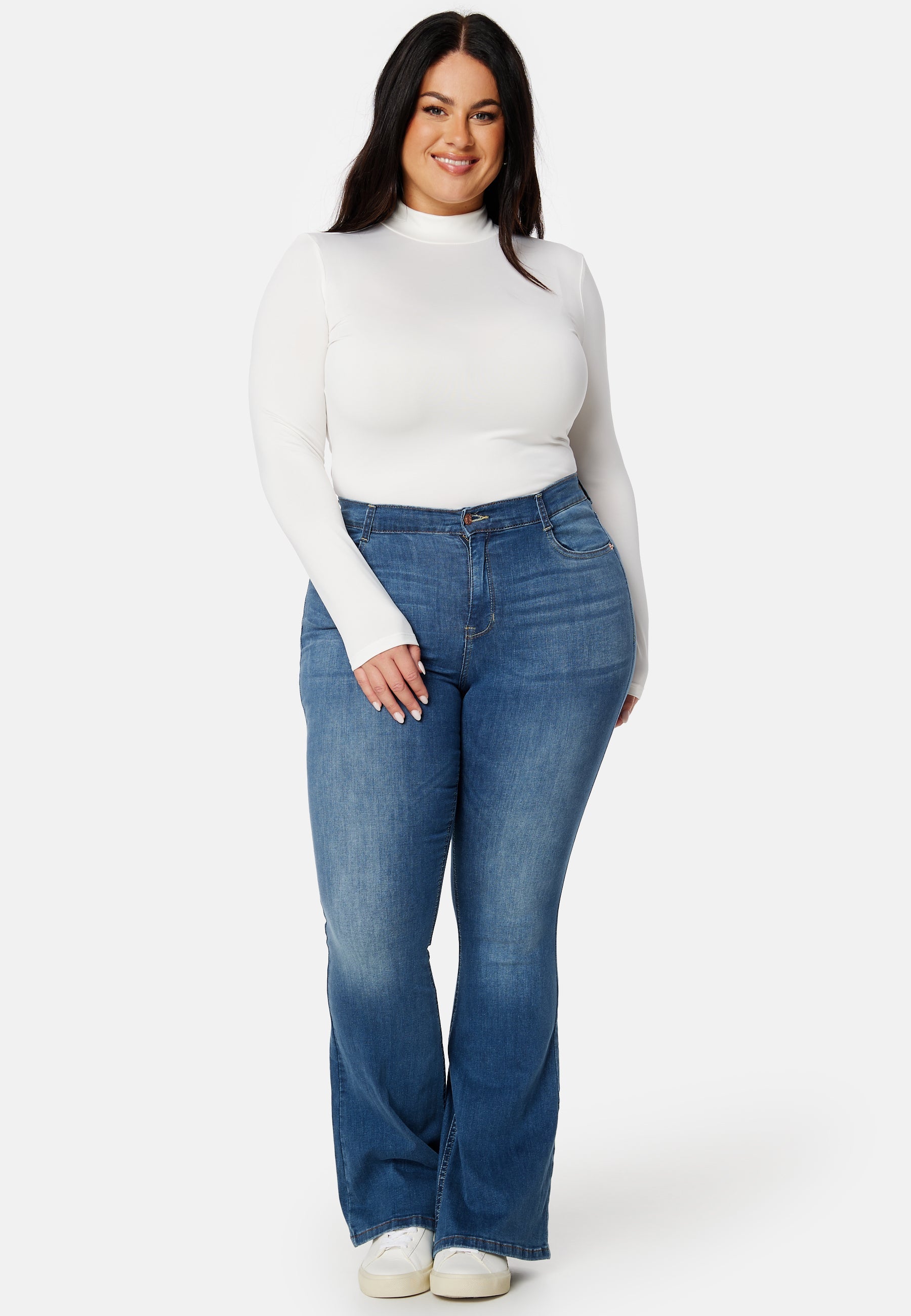 BUBBLEROOM Tove High Waist Flared Superstretch