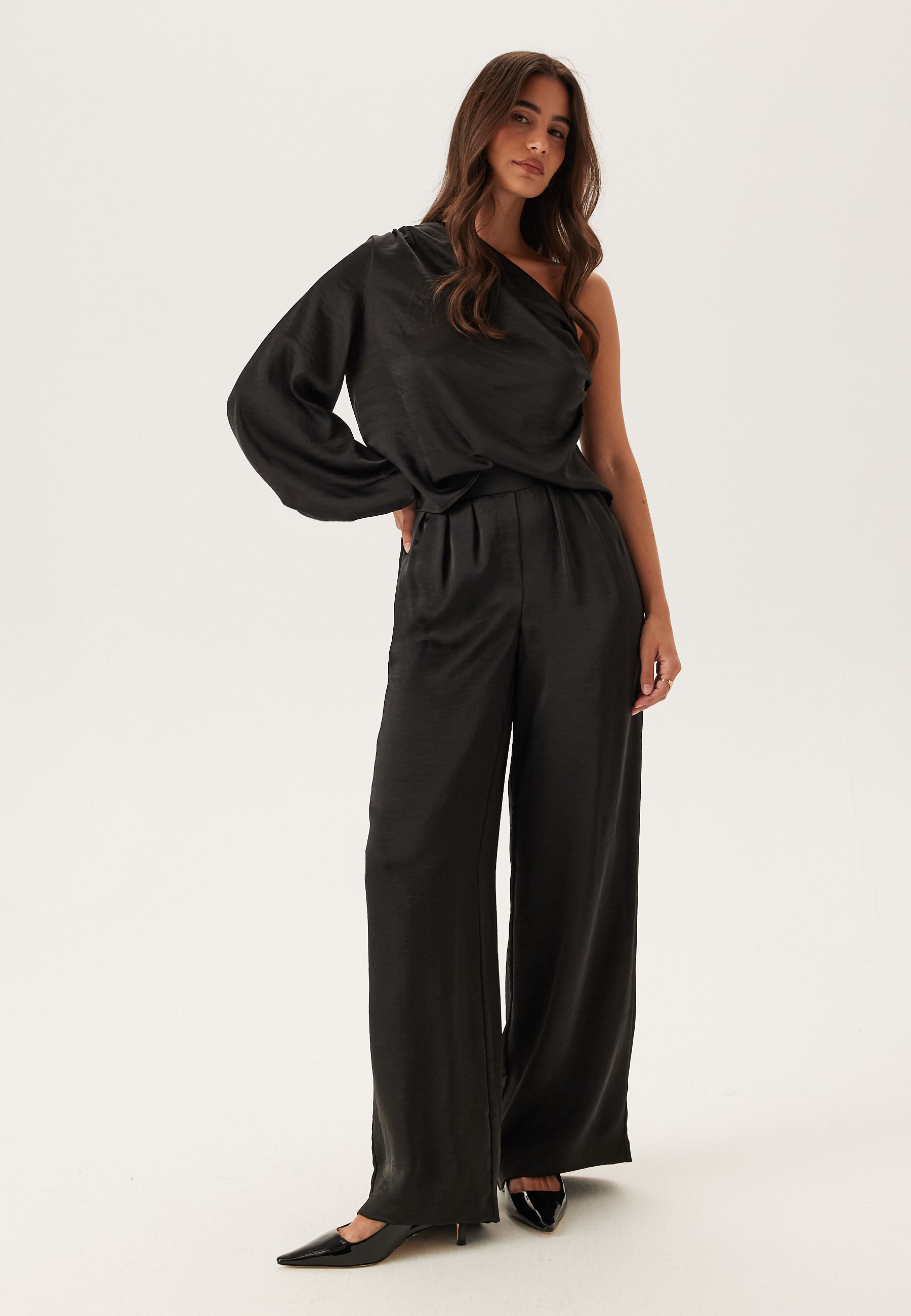 BUBBLEROOM Satin Trousers