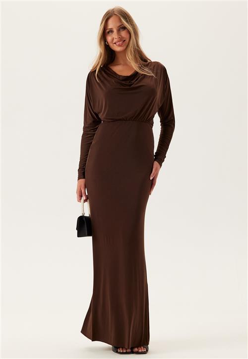 Goddiva Multi Way Long Sleeve Maxi Dress