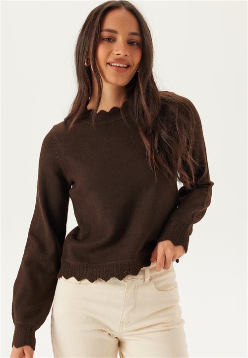 VILA Vinikolina O-neck L/S KNIT TOP