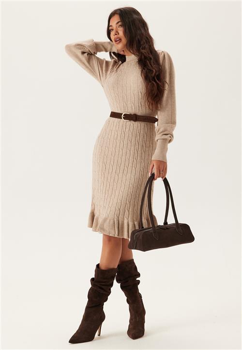 ONLY Onlnadia Ls Cable Dress Cs Knt