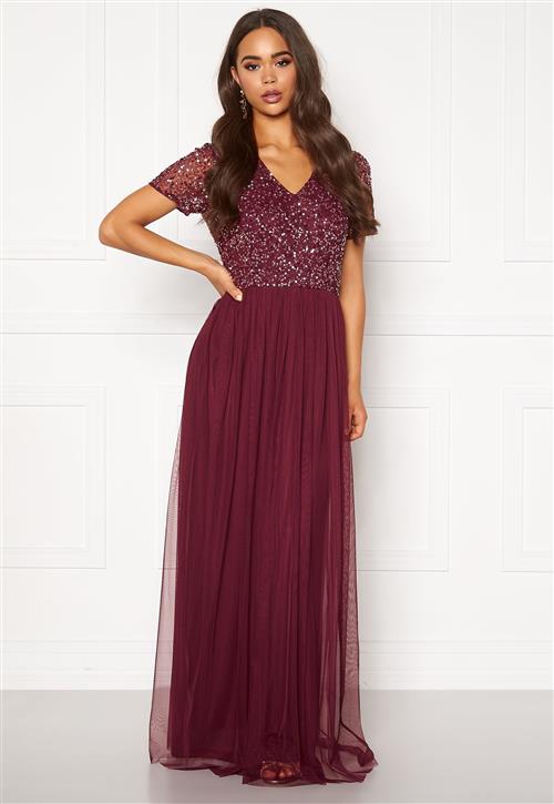 AngelEye Short Sleeve Sequin Dress