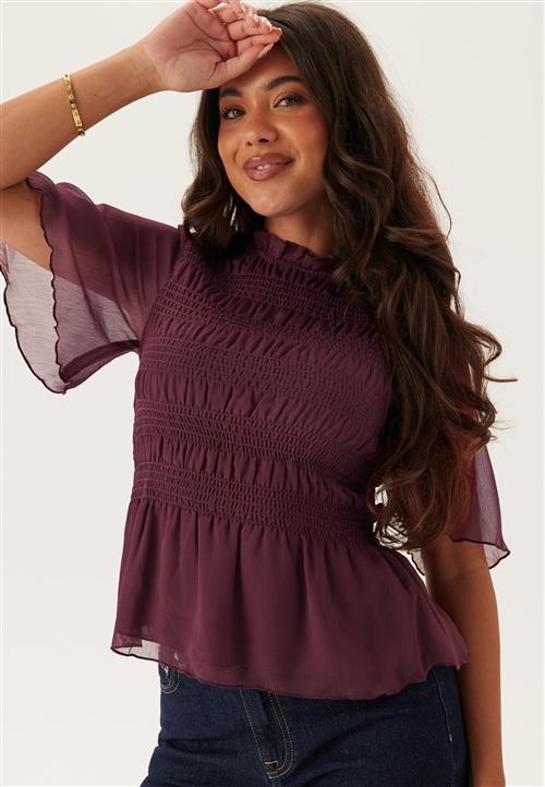 BUBBLEROOM Butterfly Sleeve Blouse