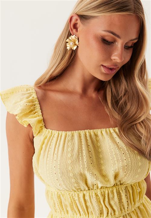 BUBBLEROOM Broderie Anglaise Frill Singlet