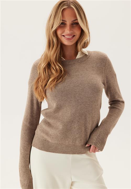 VILA Viril O-neck L/S KNIT TOP