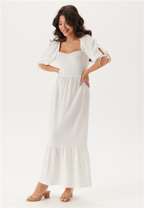 BUBBLEROOM Smock Maxi Dress