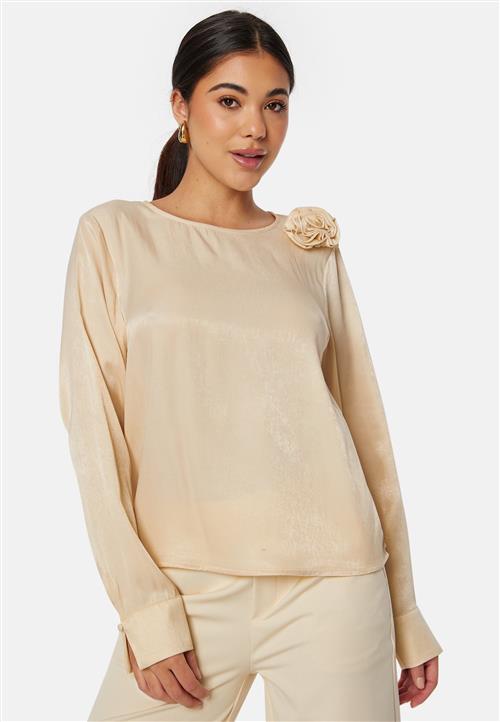 VILA Vikenca L/S Rose Top