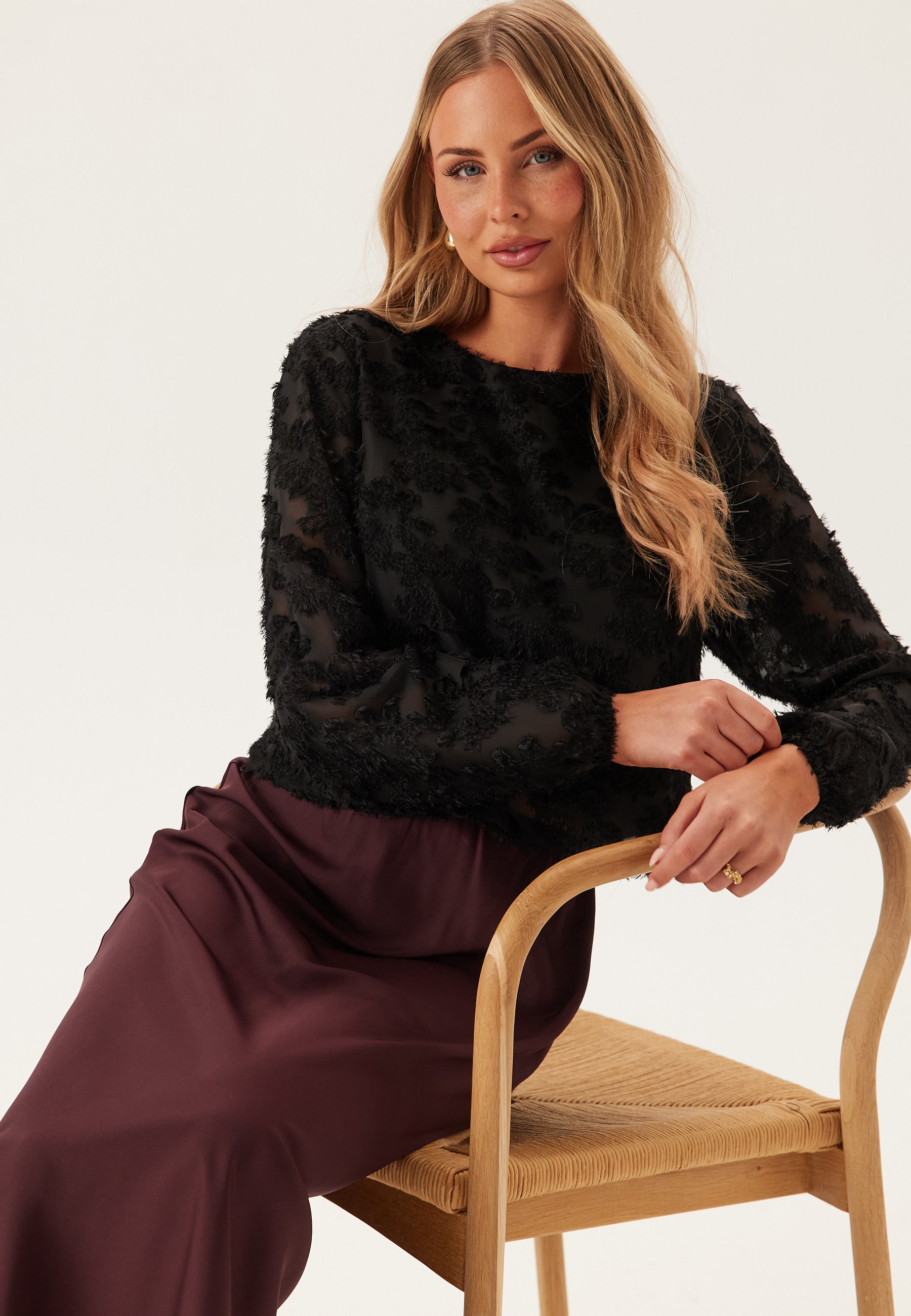 Pieces Pcmiara Ls Top