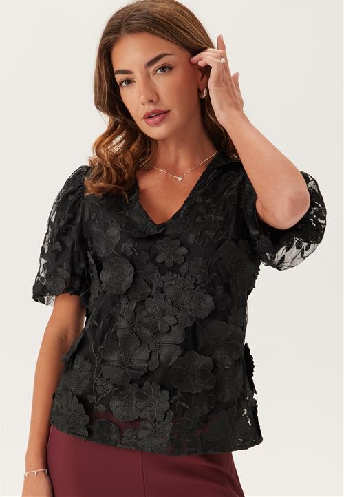 YAS Yasflowering Ss V-neck Top