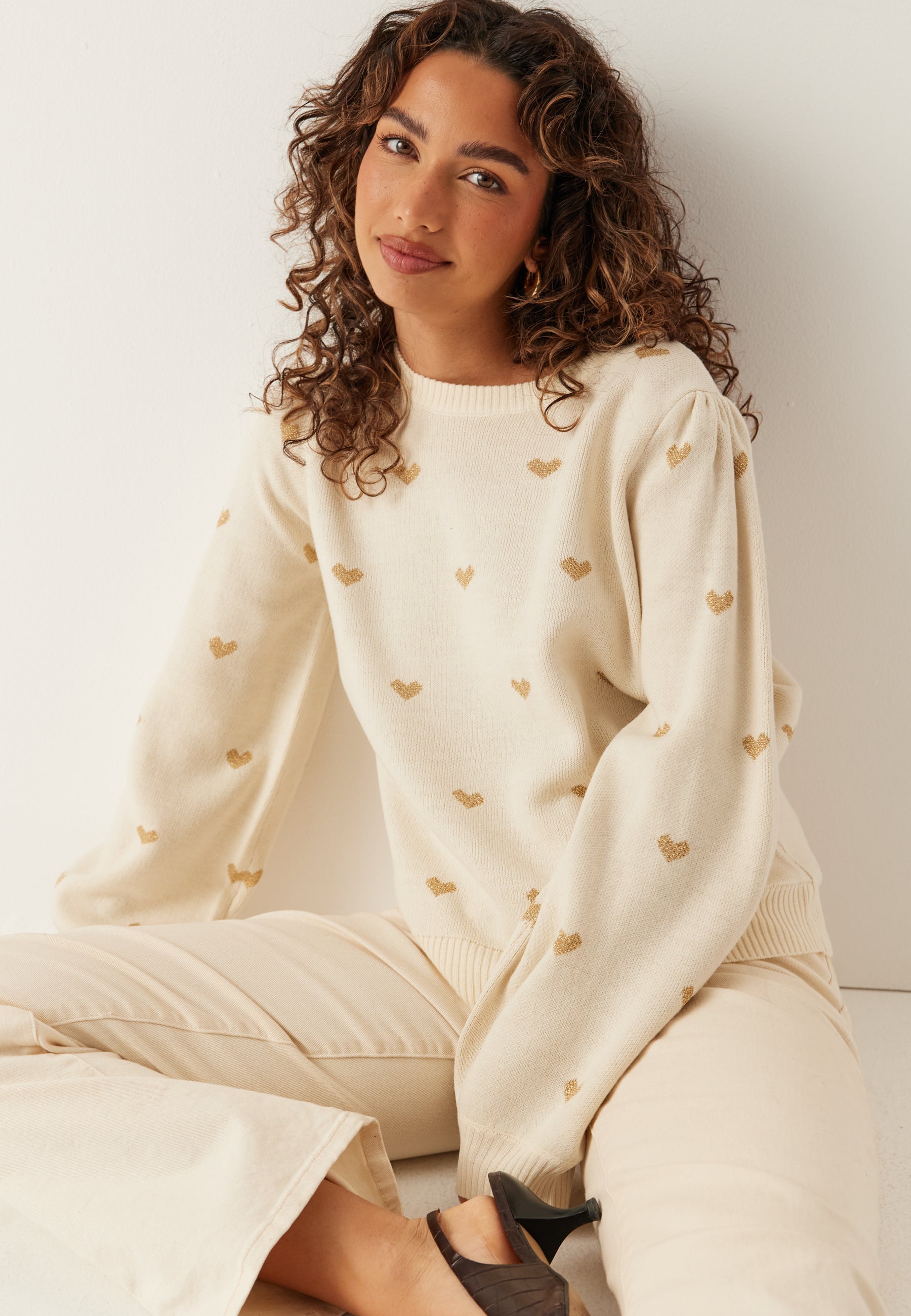 VILA Vilali O-neck L/S KNIT PULLOVE