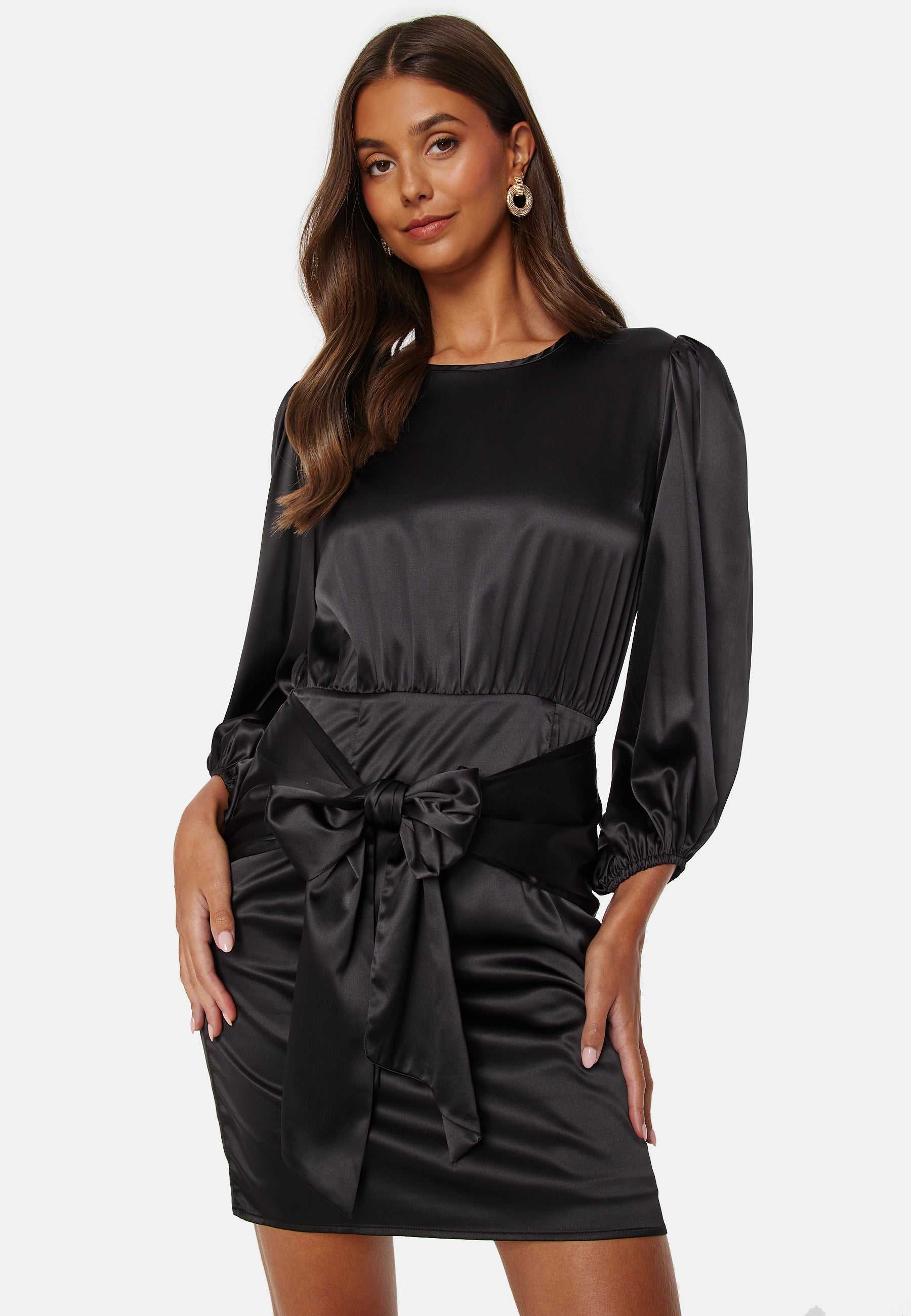 BUBBLEROOM Nellie Satin Dress