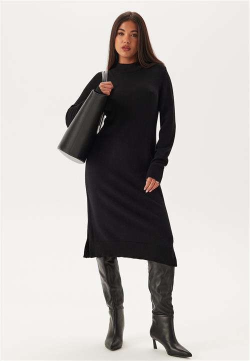 VILA Viril Crew Neck Midi Dress