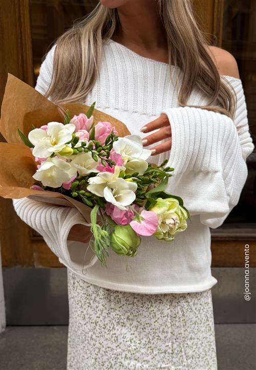 BUBBLEROOM Boatneck Knitted Sweater