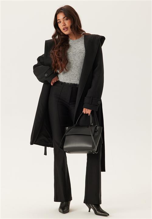 Happy Holly Hooded Wool Mix Coat