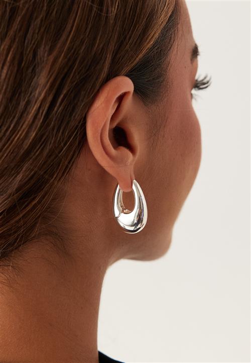 Pilgrim Autumn Chunky Retro Hoop Earri
