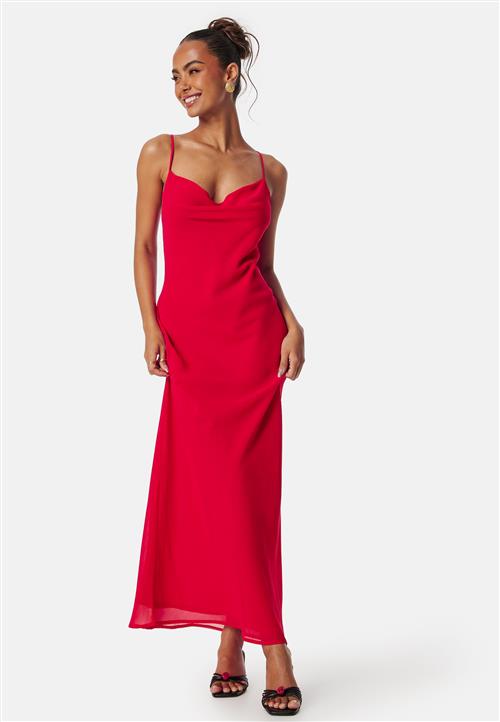 Bubbleroom Occasion Waterfall Slip Ankle Dress